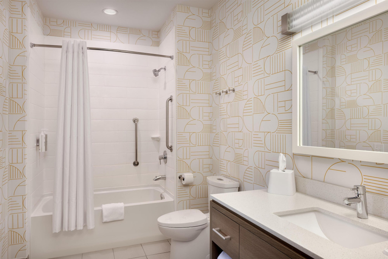 Bathroom 4, Home2 Suites by Hilton Jackson MI, Jackson