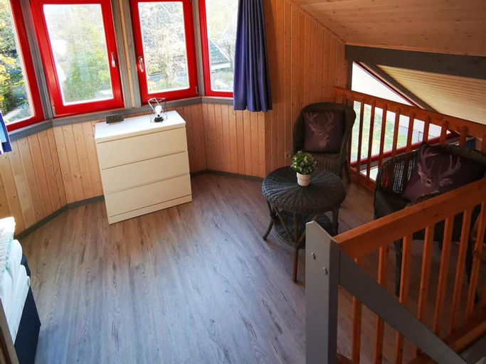Bedroom 2, skandinavisches Ferienhaus in Mirow, Mecklenburgische Seenplatte