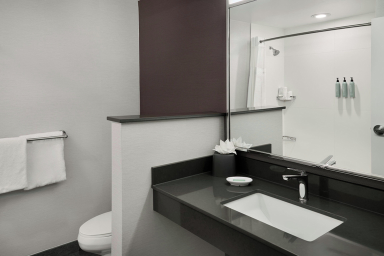 Bathroom 4, Courtyard by Marriott Kansas City Shawnee, Kansas City
