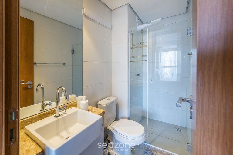 Bathroom 3, BPM - Studios Close to Farol da Barra Beach, Salvador