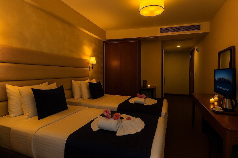 Bedroom 3, Istanbul Midpoint Hotel, Fatih