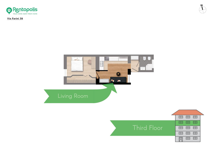 Others 2, Farini - Charming one-bedroom apartment in Isola area, Milano