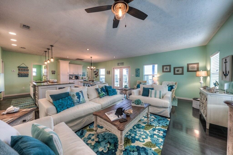 Living area 5, Once Upon A Tide 3 Bedroom Home by RedAwning, Galveston