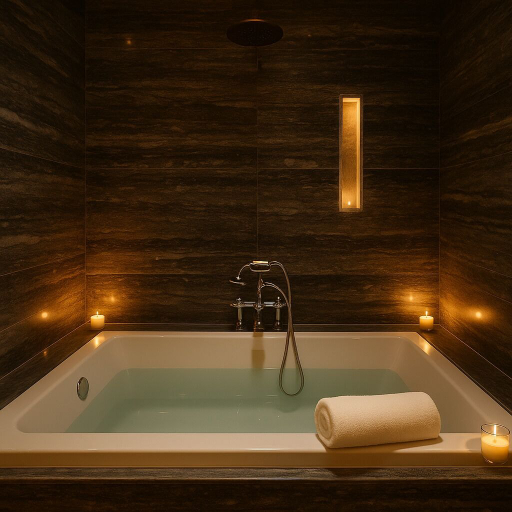 Jetted tub, Hotel Mood By Glitz Hotels, Palghar