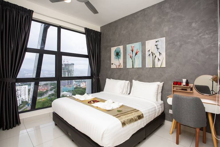 Bedroom 3, Arte Mont Kiara by PSM Luxury Suites, Kuala Lumpur
