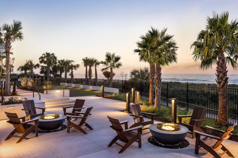Terrace/patio 2, Oceanview Condo With Amenities, 703 Royale Palms 2 Bedroom Condo, Horry