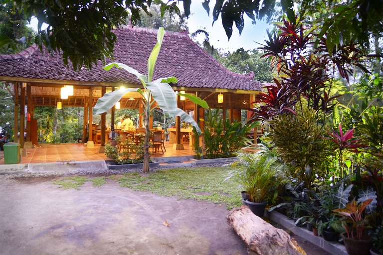 Public Area, The Riverside Javanese Cottages, Sleman