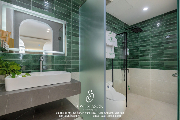 Bathroom 5, One Season Boutique Hotel Vung Tau - Beachfront, Vũng Tàu