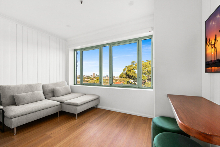 Living room 2, Stylish Studio in the Heart of Newtown With Pool, Sydney