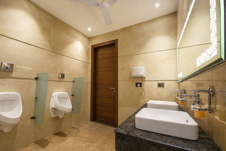Bathroom 4, HOTEL TEN SQUARE - 5 Minutes from The Taj Mahal, Agra
