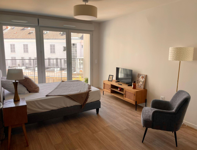 Bedroom 4, Zenao Appart'hôtels Châlons-en-Champagne, Marne