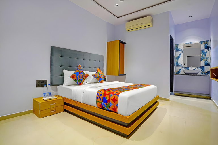 Bed, HOTEL NIDHIVAN PALACE , Surat