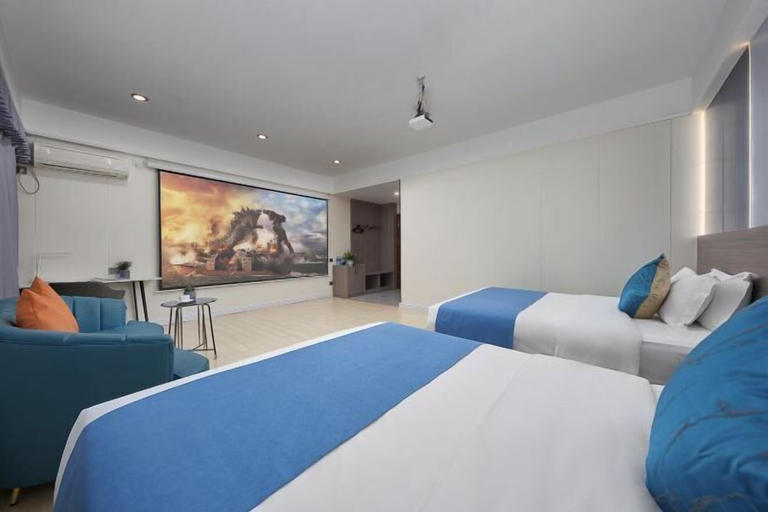 Bedroom 3, Xinyue Business Hotel, Dongguan