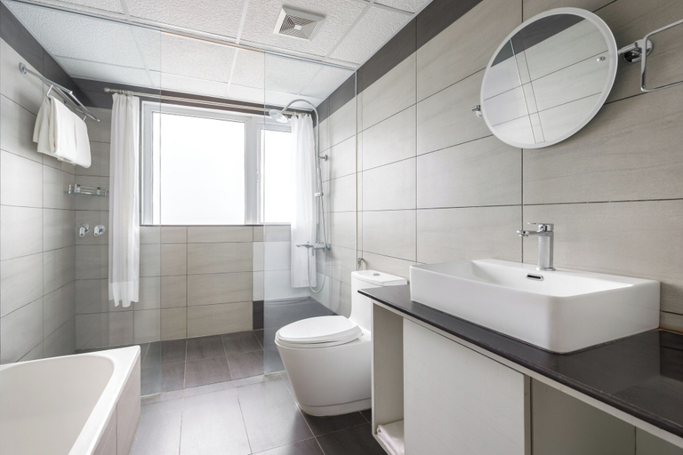 Bathroom, Hotel The Kingsbury, Mechi