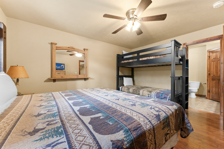 Bedroom 2, Timeless Memories Lodge 6 Bedroom Cabin by RedAwning, Stone