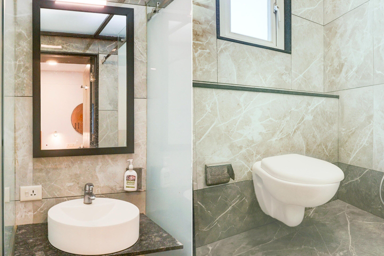 Bathroom, Cozy Deluxe Stays at Balewadi Pune, Pune