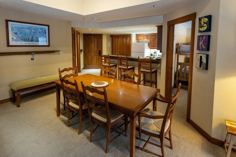 Dining 4, 3323 - Two Bedroom Standard Powderhorn Lodge 2 Condo, Salt Lake