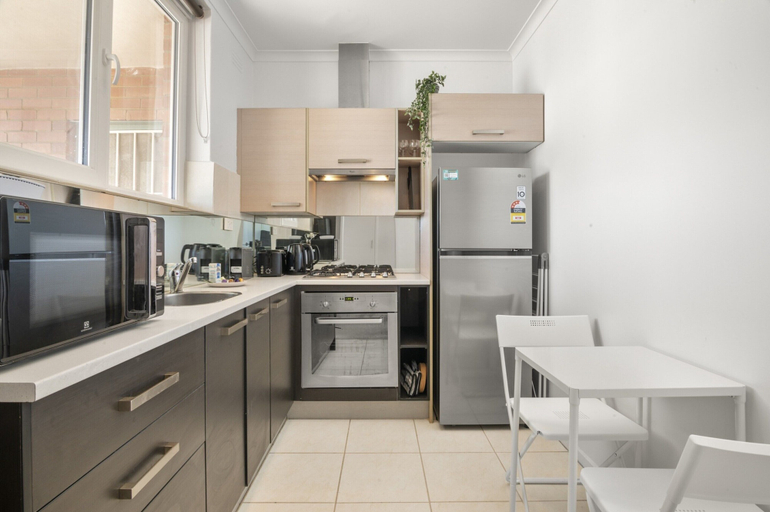 Private kitchen, Sleek Richmond 1-bed Close to Everything, Melbourne