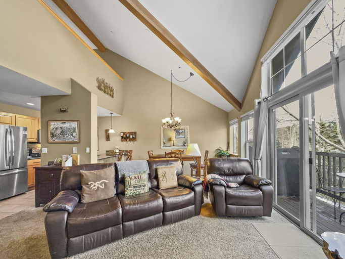 Living area 2, B6 Tarn Landing 1br + Loft, 3ba 1 Bedroom Condo, Summit
