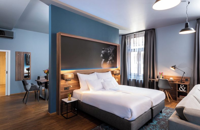 Bedroom 2, NYX Hotel Prague by Leonardo Hotels, Praha 1