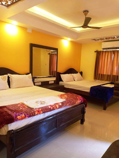 Bedroom 2, Hotel Crown of Digha, Purba Medinipur