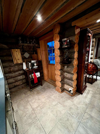 Interior 3, 4 Bed Cabin -sleeps 7 - Northern Light Views, Lapland