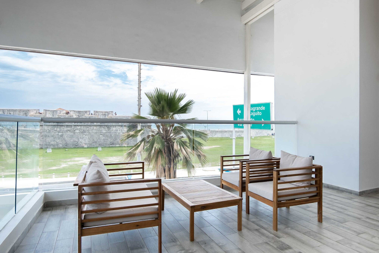 Room 4, w Scenic 3BR w Ocean View Near C Amurallada, Cartagena de Indias