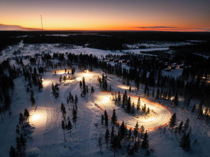 Snowshoeing 3, Lapland Winter Park Chalets, Lapland