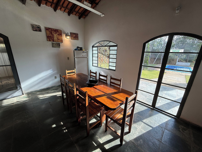 Dining room, Rancho dos Capelos, Nazaré Paulista