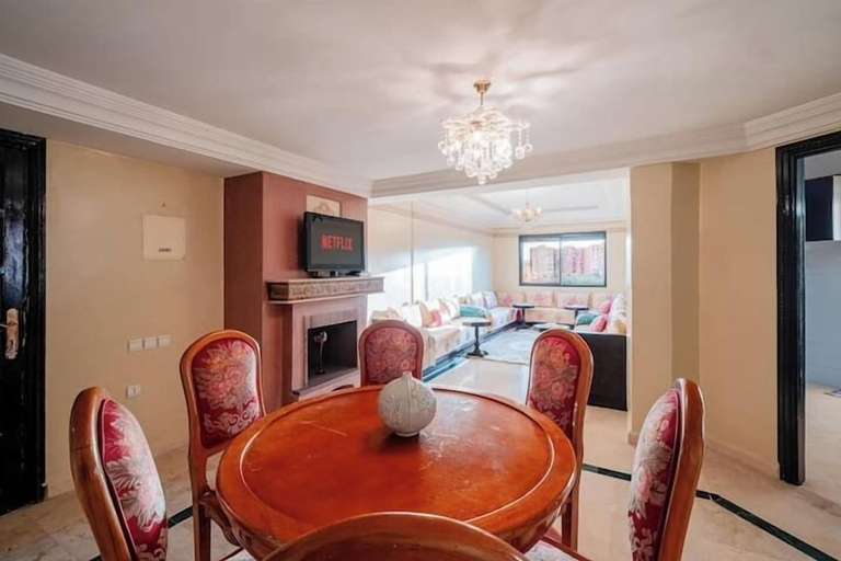 Living area 3, Luxe Appt 2 CH Piscine & Parking, Marrakech