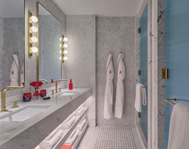 Bathroom 4, Faena New York, New York