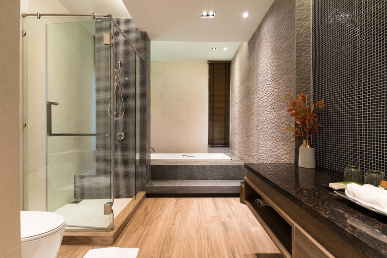 Bathroom 4, Green Ville Laguna Hotel, Sung Noen