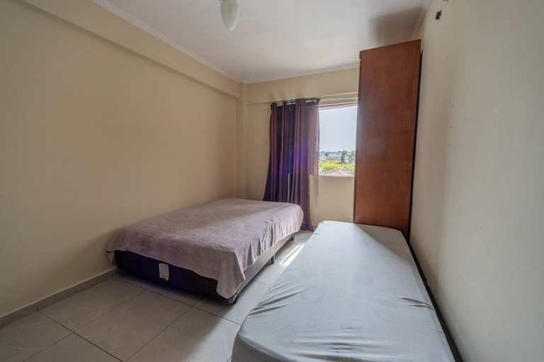 Room 2, Apto Beira-mar c Vista Lateral e Garagem, Praia Grande