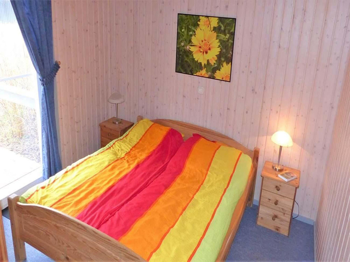 Bedroom 3, skandinavisches Ferienhaus in Rechlin, Mecklenburgische Seenplatte