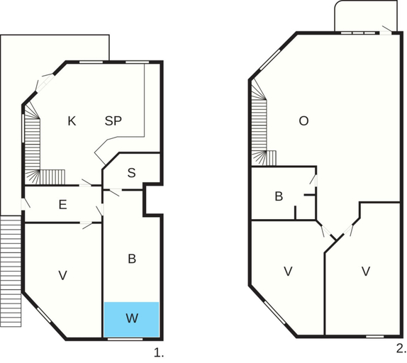 Floor plan, 4 Star Holiday Home in Bogense, Nordfyns