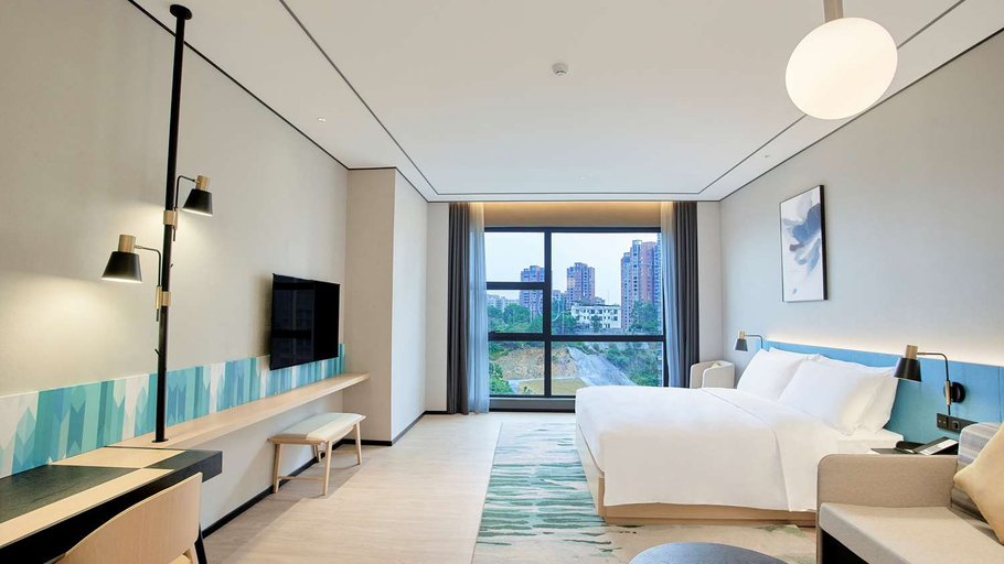 Bedroom 2, Days Plaza by Wyndham Chenzhou Beihu, Chenzhou