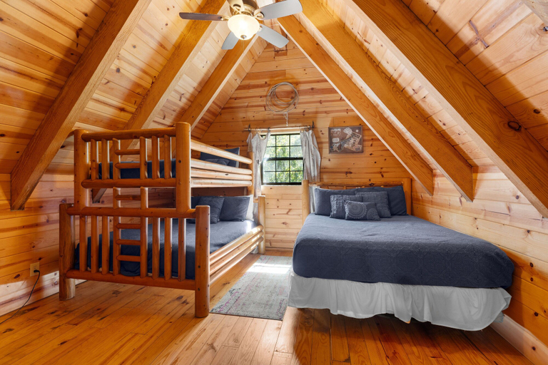Bedroom 3, The Lazy K 3 Bedroom Cabin by RedAwning, Taney