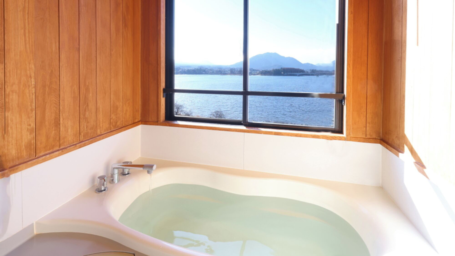 Bathroom 4, Fujikawaguchiko Onsen Hotel Asafuji, Fujikawaguchiko