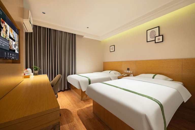 Bedroom 2, Greentree Sunshine 100 Express Hotel, Tianjin
