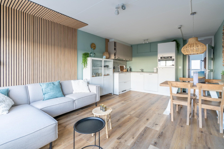 Living room 5, 2 person apartment with sauna, Texel