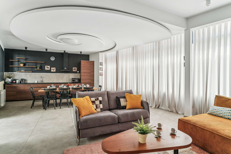 Living area 4, Spacious apartment - 4BR 10P - Place d'Italie, Paris