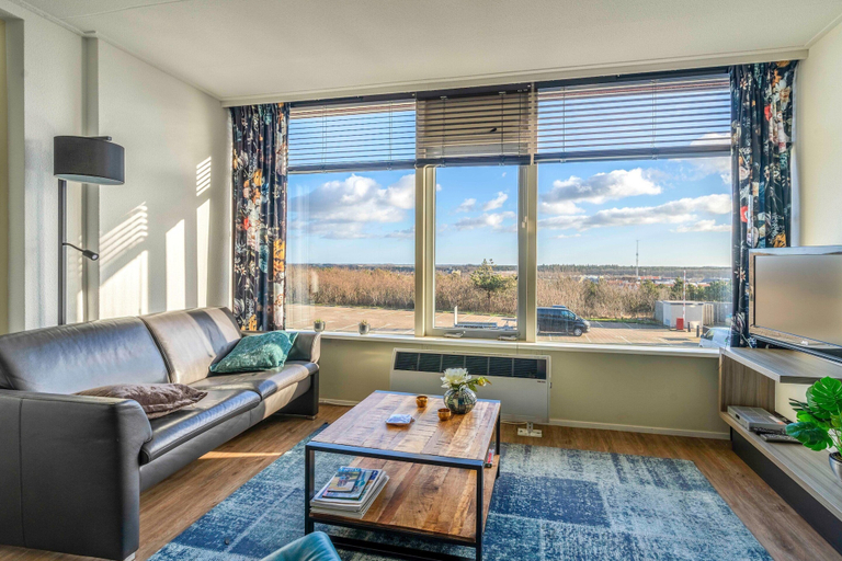 Living room 2, 2 Person Apartment With Island View, Texel