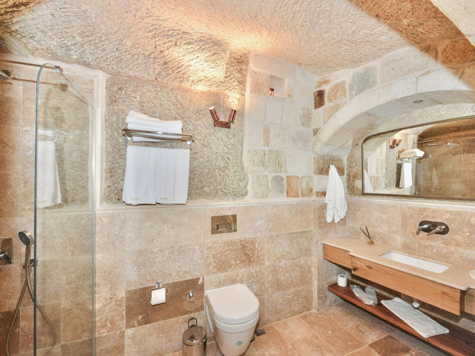 Bathroom 5, Evanthia Cave Suites - Special Class, Ürgüp