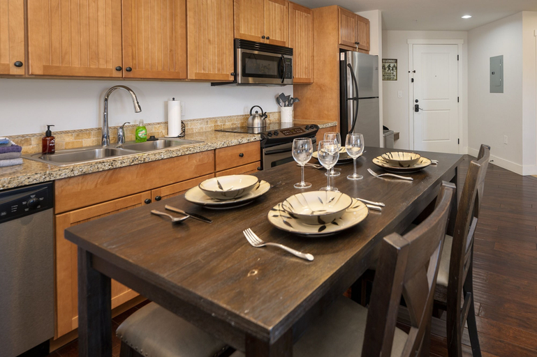 Private kitchen 4, Base Camp 304 1 Bedroom Condo by RedAwning, Grand
