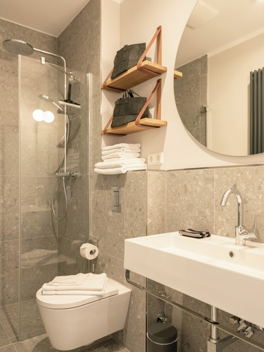 Bathroom 4, ​​​​​​​OSTKÜSTE - Villa Groth Design Apartments, Vorpommern-Greifswald
