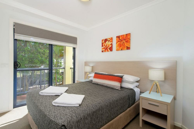 Bedroom 3, South Pacific Apartments Port Macquarie, Port Macquarie-Hastings - Pt A