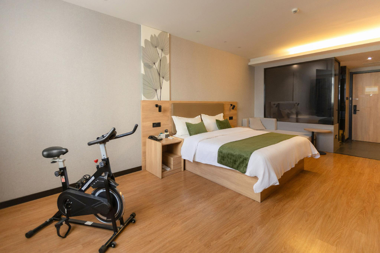 Bedroom 2, Greentree Inn Danyang Glasses Industrial Park Zhongbei University, Zhenjiang