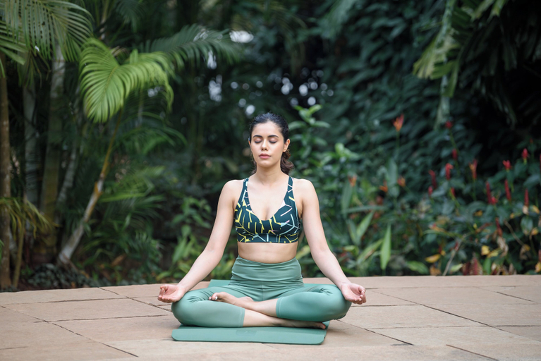 Yoga, Nistula Luxury Villas and Apartments, North Goa