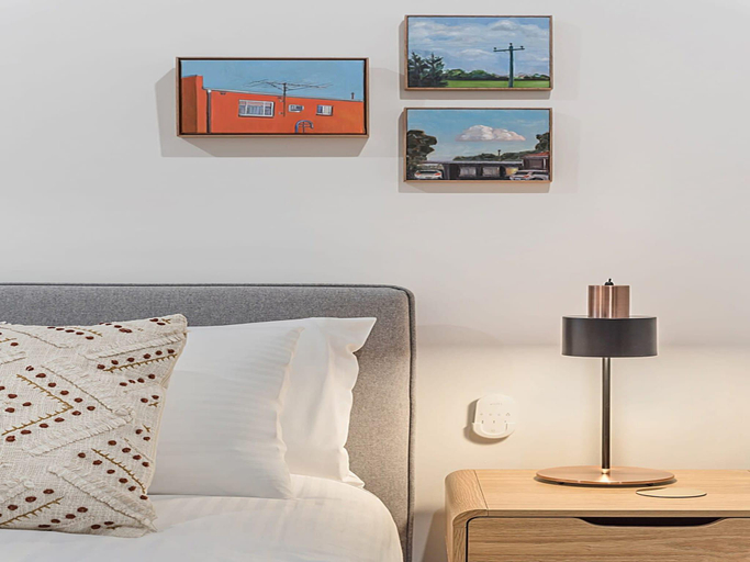 Bedroom 2, Beautiful 2-Storey Unit with Balcony near Smith St, Melbourne