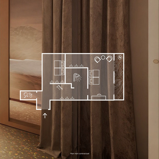 Room 5, PopAlp la Plagne, Savoie